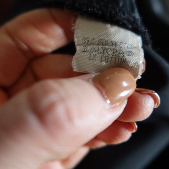 CHAIKEN classic black dress pants size 4 front pockets flat front - Picture 15 of 16